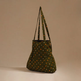 Handcrafted fabric jhola bag 06
