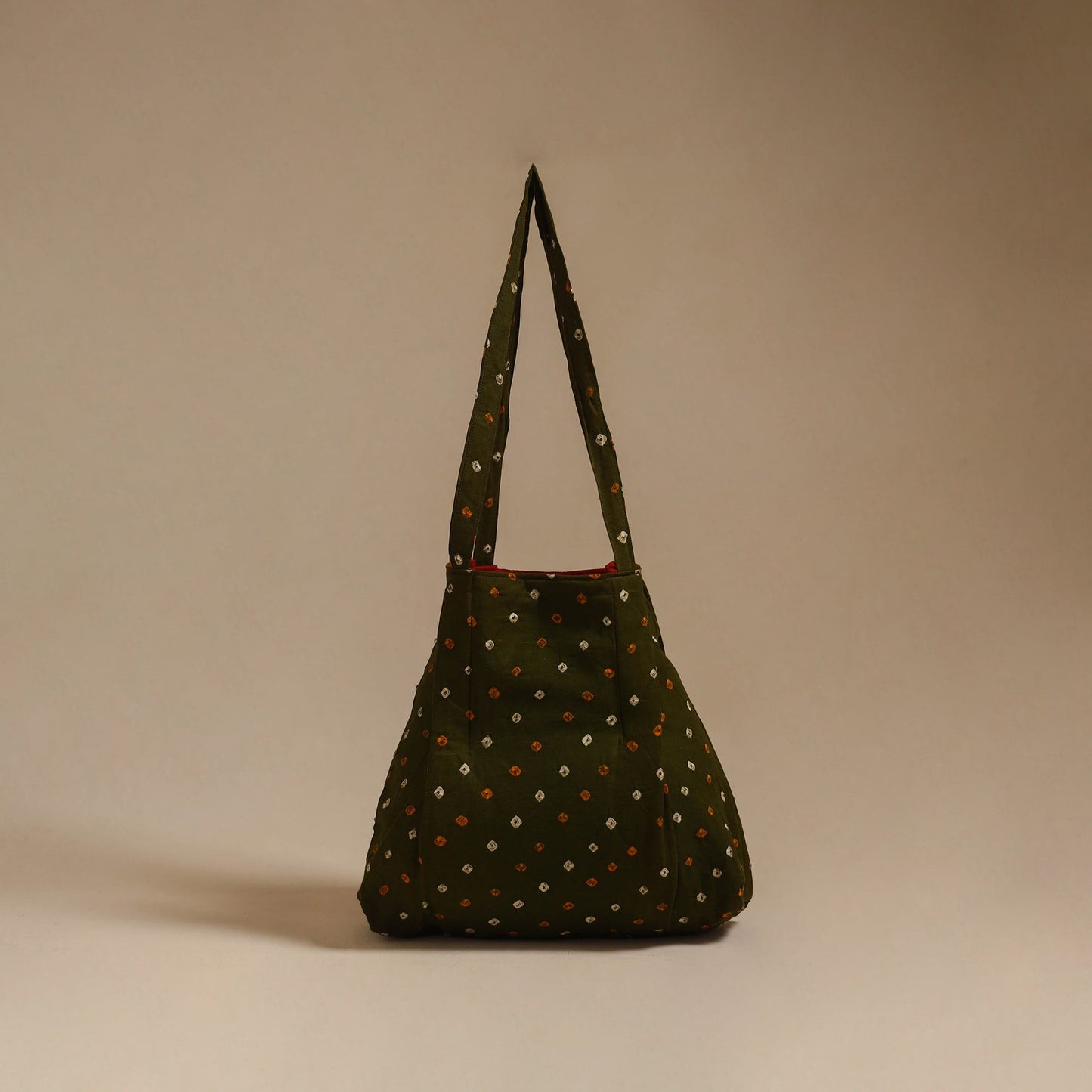 Handcrafted fabric jhola bag 06