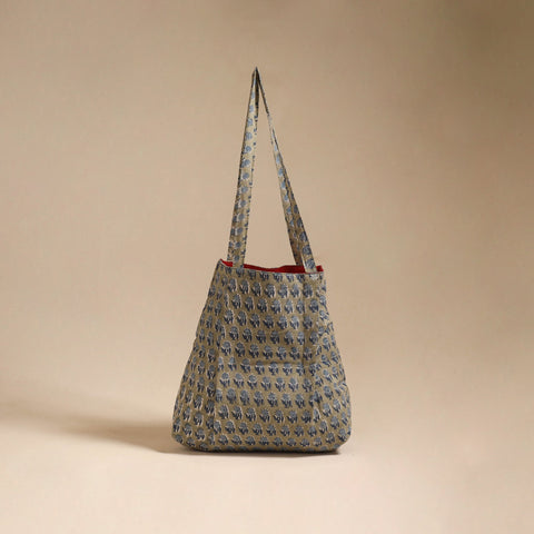 Handcrafted fabric jhola bag 06