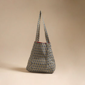 Handcrafted fabric jhola bag 06