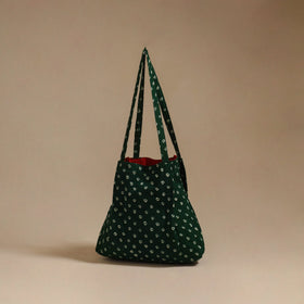 Handcrafted fabric jhola bag 08