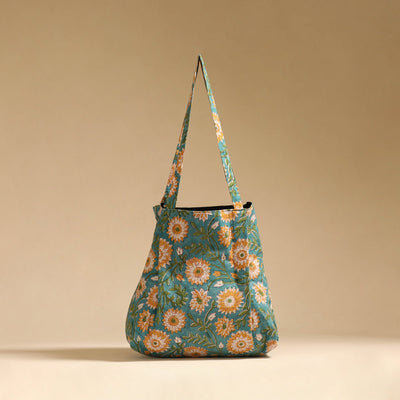 Handcrafted fabric jhola bag 08