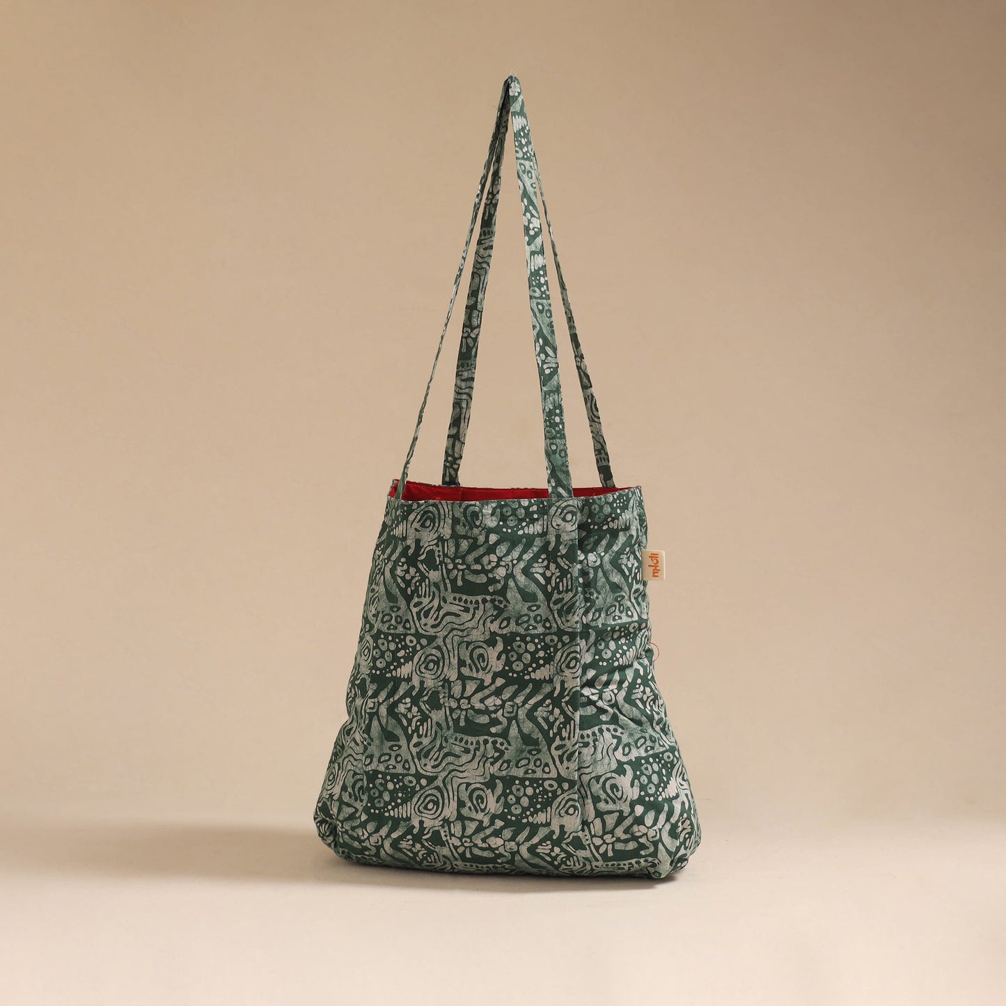 Handcrafted fabric jhola bag 28
