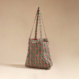 Handcrafted fabric jhola bag 32