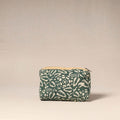 Brown - handcrafted fabric toiletry pouch 36