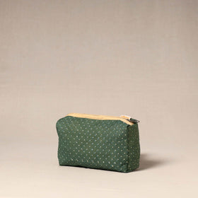 Brown - handcrafted fabric toiletry pouch 39