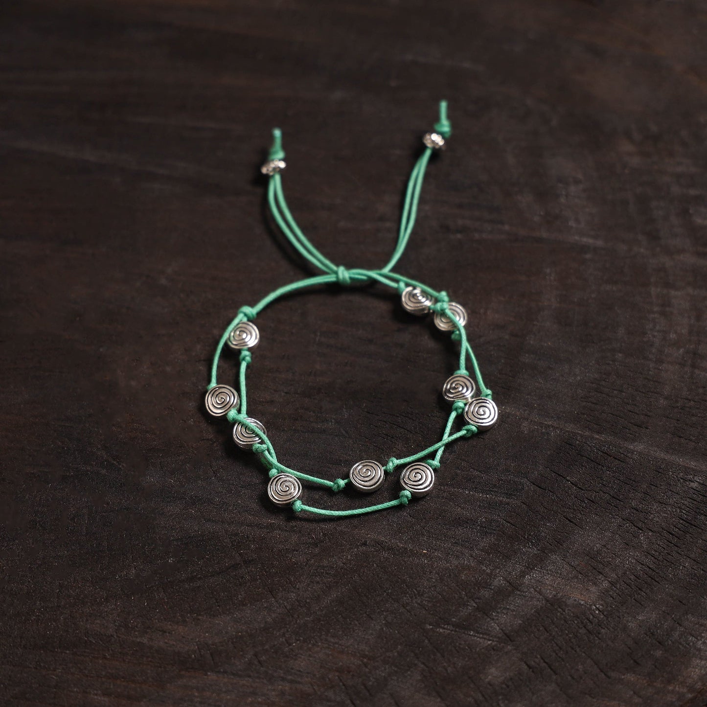 Handcrafted german silver bracelet 01