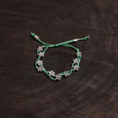 Handcrafted german silver bracelet 06