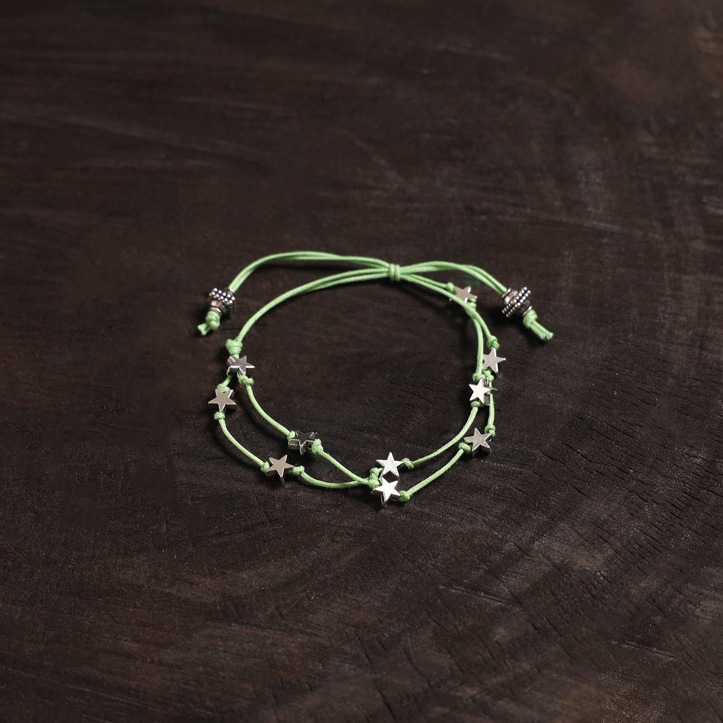 Handcrafted german silver bracelet 09