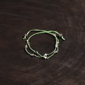 Handcrafted german silver bracelet 09