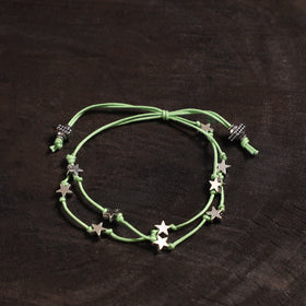 Handcrafted german silver bracelet 09