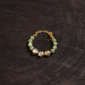 Handcrafted glass stone kundan work bracelet 28