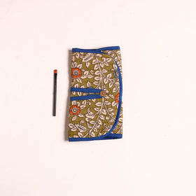  Handcrafted Multipurpose Segmented Make-up Brush Wrap Pouch/Case 07 