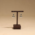 Handcrafted paka meenakari jhumki earrings 49