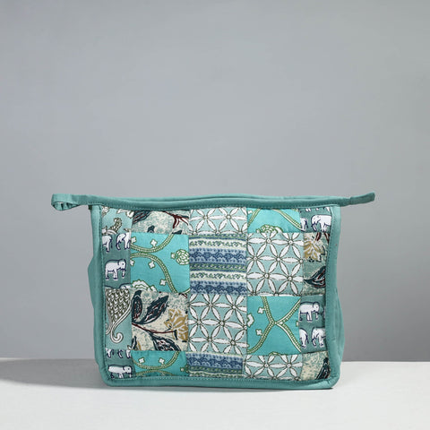  Handcrafted Patchwork Quilted Multipurpose Toiletry Bag 