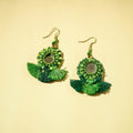 Buy Handcrafted Patwa Mirror & Threadwork Earrings Online at iTokri.com