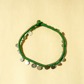 Buy Handcrafted Patwa Thread & Sequin Work Anklet 33 Online at iTokri.com