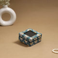 Handcrafted printed fabric ring/earring box 65