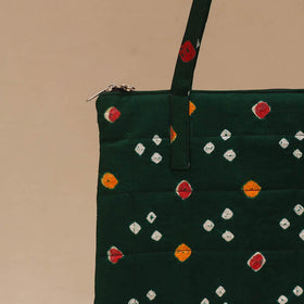 Handcrafted quilted handbag 03