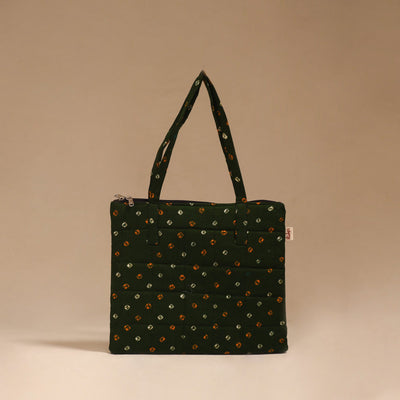 Handcrafted quilted handbag 09
