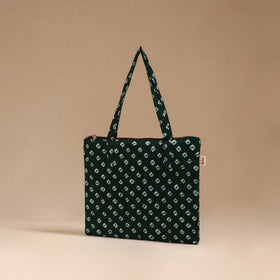 Handcrafted quilted handbag 14