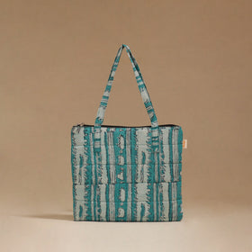 Handcrafted quilted handbag 66