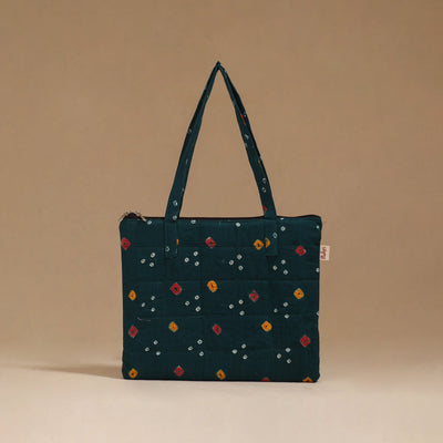 Handcrafted quilted handbag 89