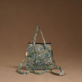 Handcrafted quilted sling bag 01