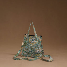 Handcrafted quilted sling bag 01