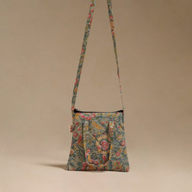 Handcrafted quilted sling bag 04