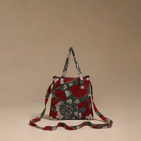 Handcrafted quilted sling bag 08