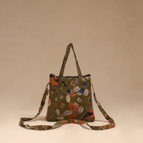 Handcrafted quilted sling bag 18