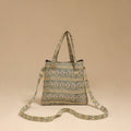 Handcrafted quilted sling bag 20