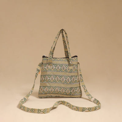 Handcrafted quilted sling bag 20