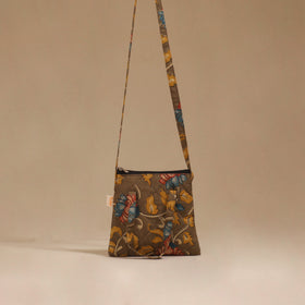 Handcrafted quilted sling bag 21