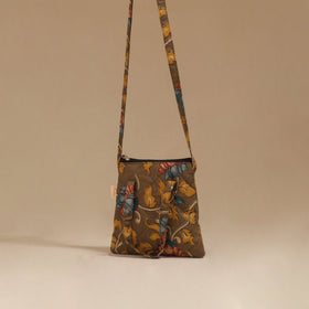 Handcrafted quilted sling bag 21