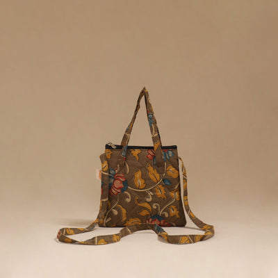 Handcrafted quilted sling bag 21