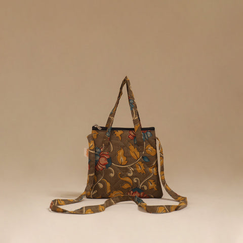 Handcrafted quilted sling bag 21