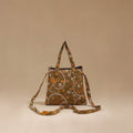 Handcrafted quilted sling bag 22