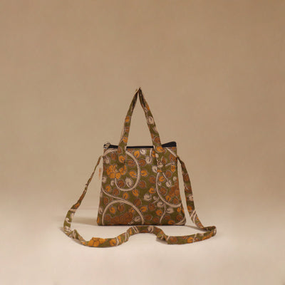 Handcrafted quilted sling bag 22