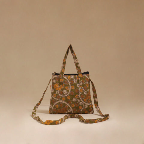 Handcrafted quilted sling bag 22