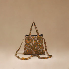 Handcrafted quilted sling bag 22