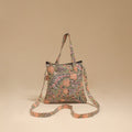 Handcrafted quilted sling bag 23