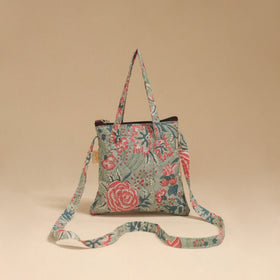 Handcrafted quilted sling bag 24