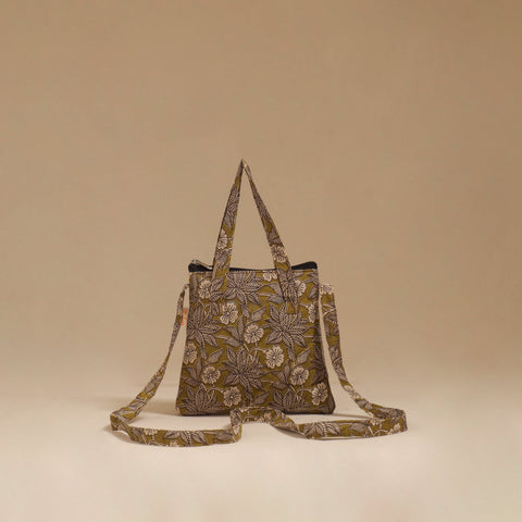 Handcrafted quilted sling bag 27