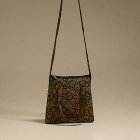 Handcrafted quilted sling bag 29