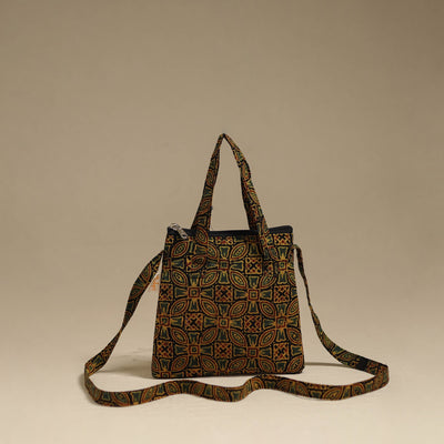 Handcrafted quilted sling bag 29