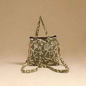 Handcrafted quilted sling bag 30