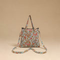 Handcrafted quilted sling bag 31