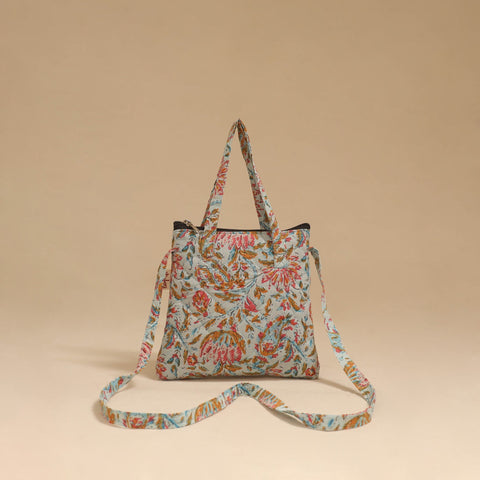 Handcrafted quilted sling bag 31